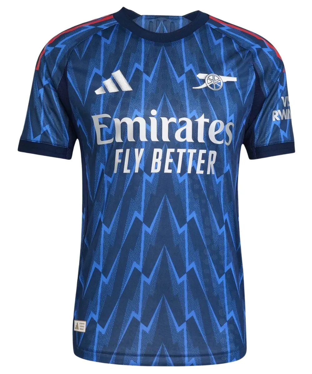 Arsenal Away Shirt 2025-26 - Blue