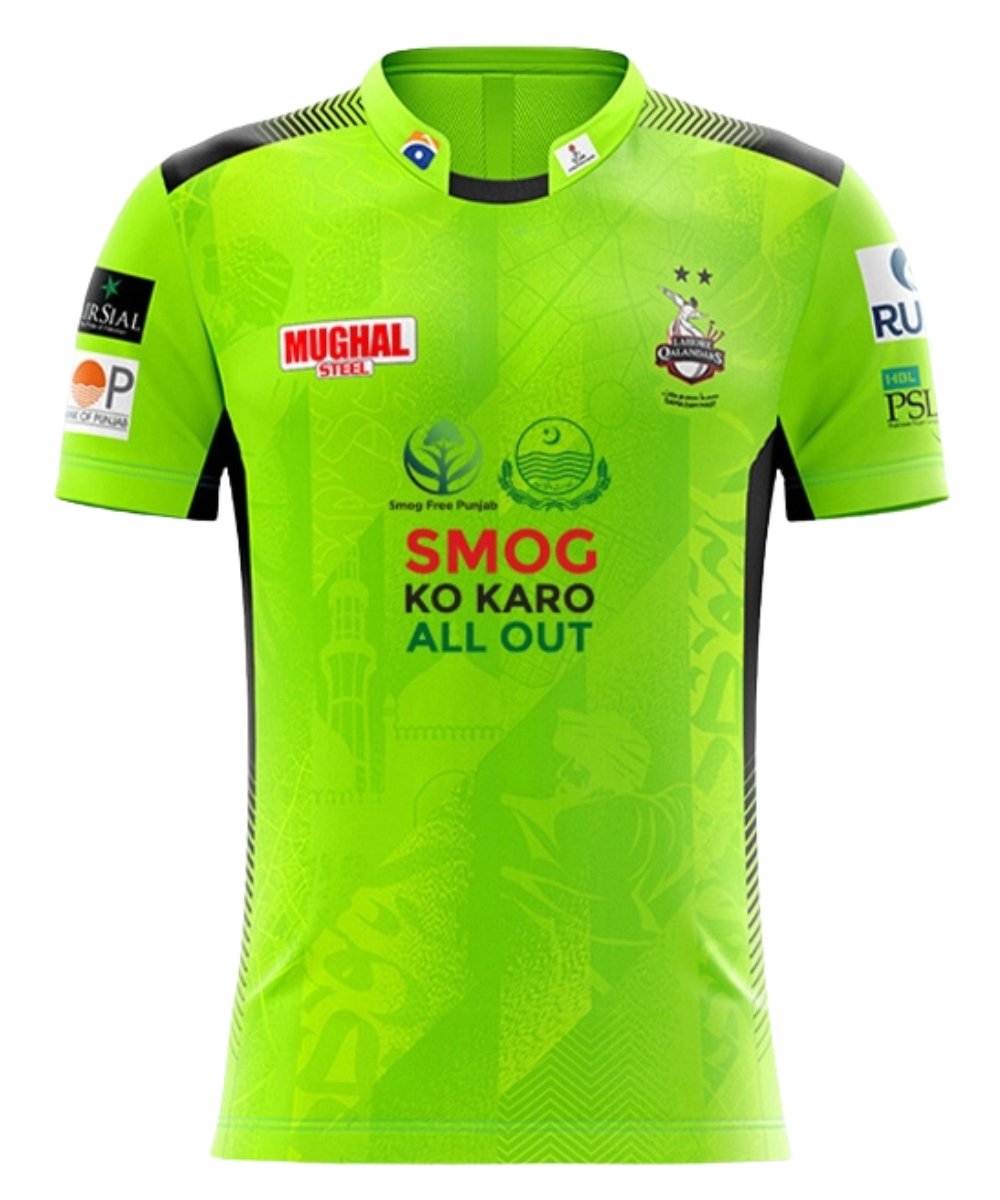 Lahore Qalandars 2025 PSL 10 Jersey