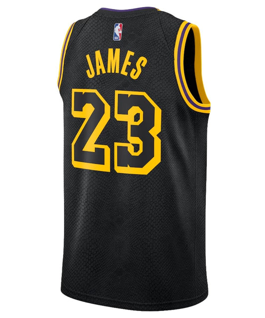 Los Angeles Lakers Black Edition Jersey back