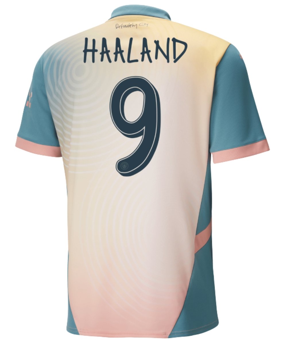 Manchester City 2024-25 Fourth Jersey back