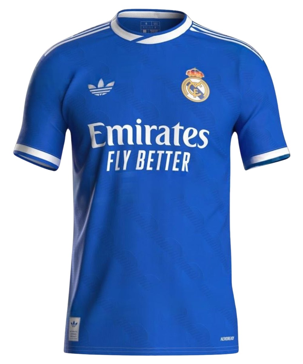 Real Madrid Third Shirt 2025-26 - Blue