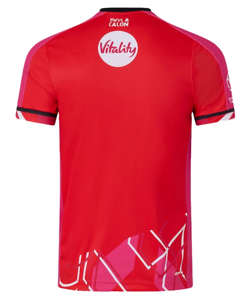 Welsh Fire Jersey 2025 back