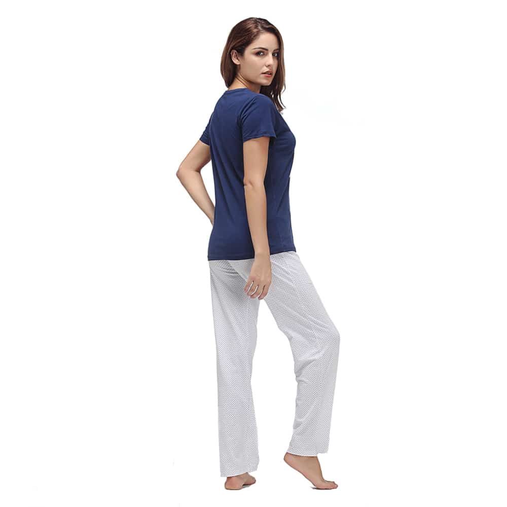 Women Nightwear Set – Trousers & T-Shirt - image 4