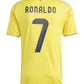 Al Nassr home Shirt 2025-26 - back