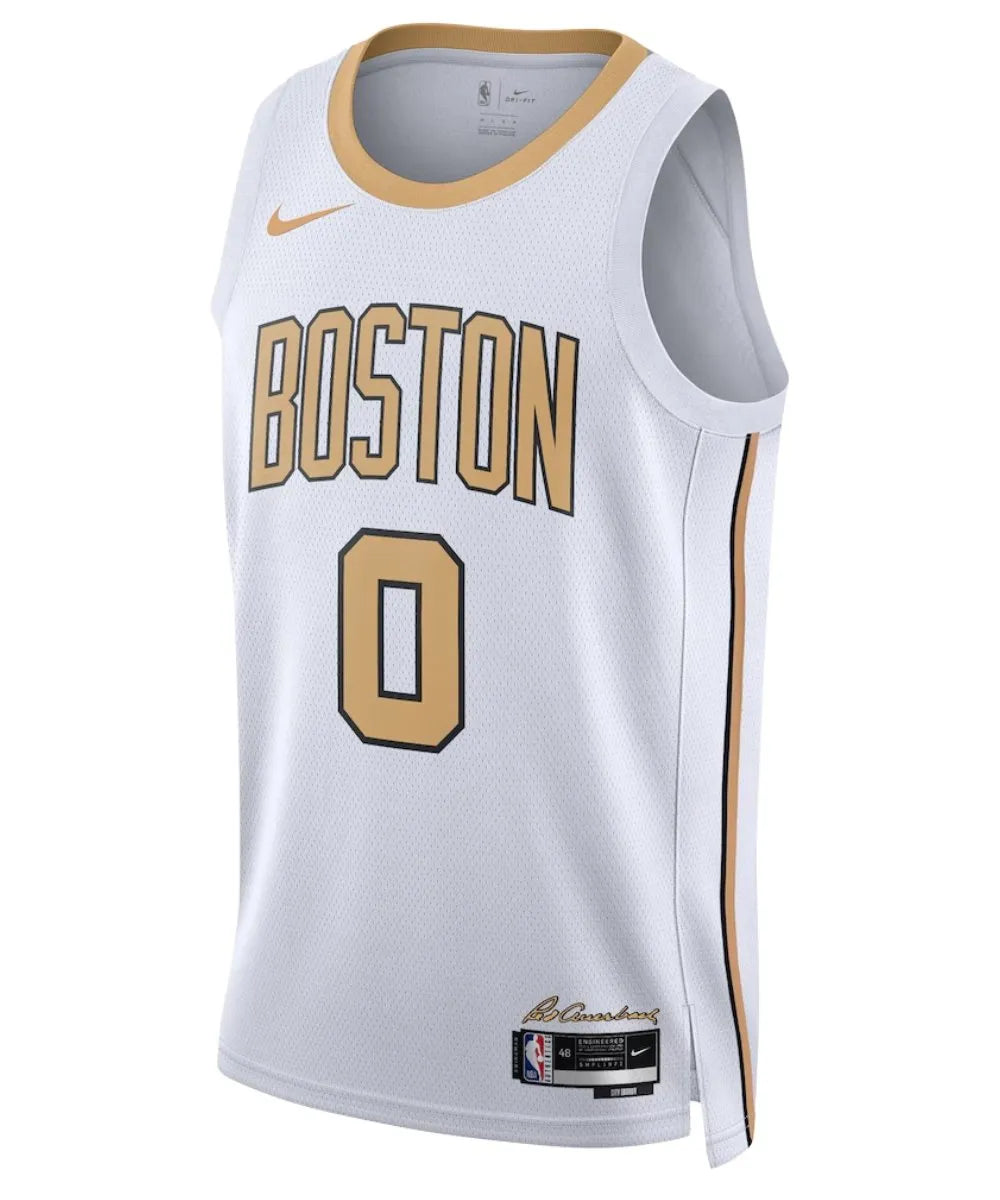 Boston Celtics Gold Edition Jersey - NBA Basketball