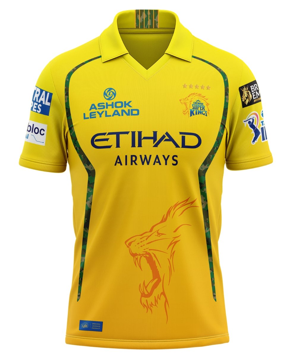 Chennai Super Kings 2026 Jersey IPL