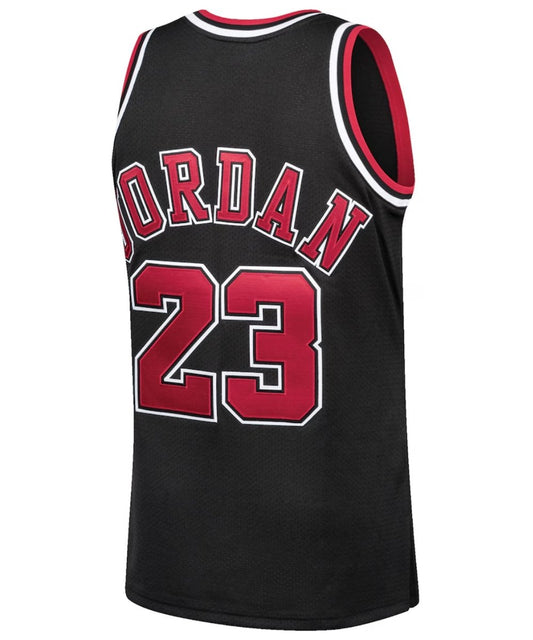 Chicago Bulls Black Jersey - NBA Basketball back