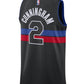 Detroit Pistons Black Jersey - NBA Basketball