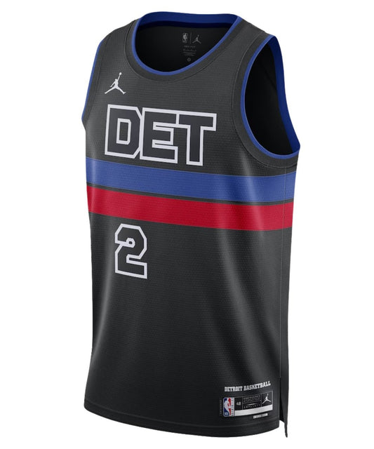 Detroit Pistons Black Jersey - NBA Basketball