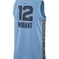 Grizzlies Ja Morant Jersey - NBA Basketball Back