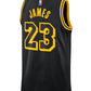 Los Angeles Lakers Black Edition Jersey back