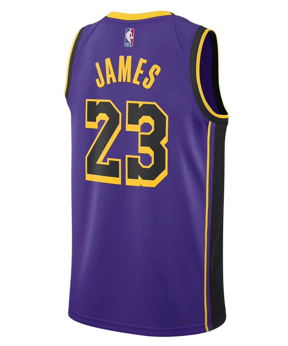 Los Angeles Lakers Purple Jersey 2024 BK