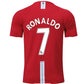 Manchester United 2007-08 Shirt Ronaldo 7 Premier League back