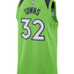 Minnesota Timberwolves Jersey - Green Edition - NBA Basketball back