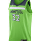 Minnesota Timberwolves Jersey - Green Edition - NBA Basketball