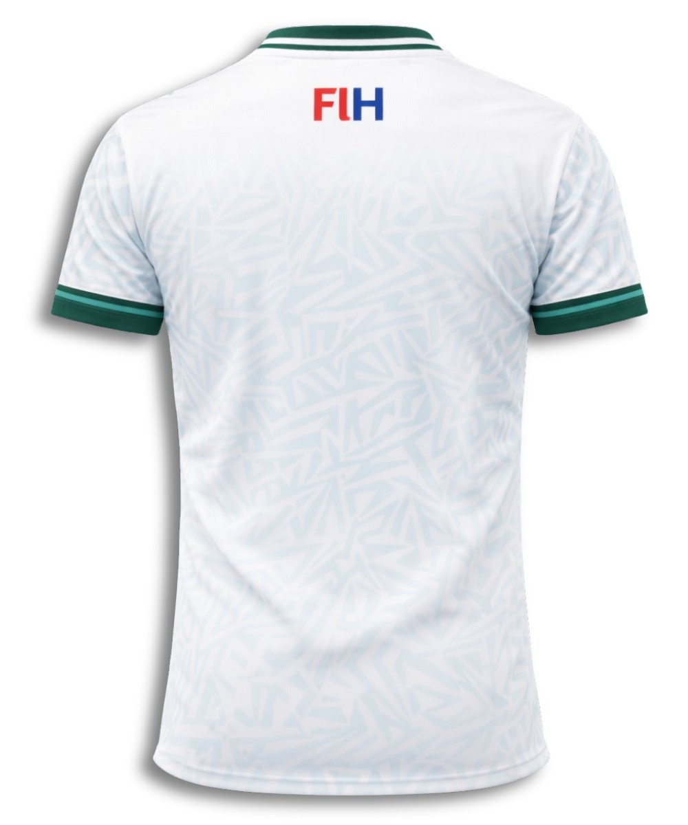 Pakistan Hockey Team White Jersey 2026 back