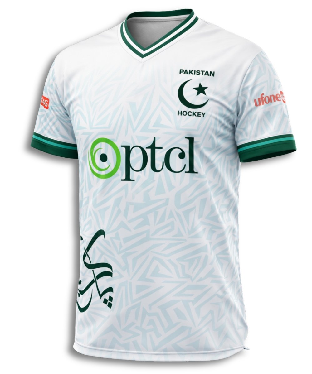 Pakistan Hockey Team White Jersey 2026
