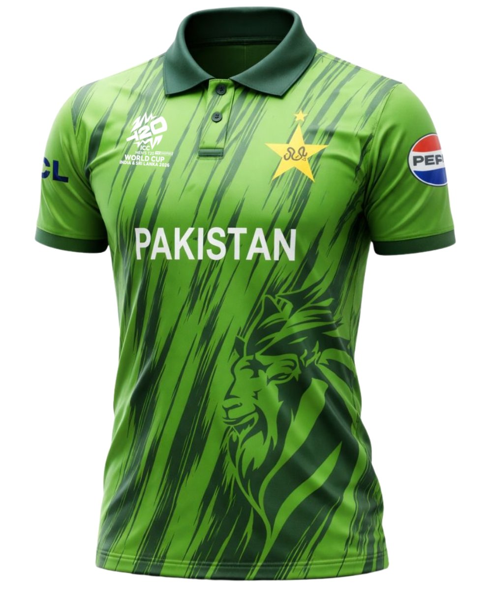 Pakistan T20 World Cup Shirt 2026 - Official