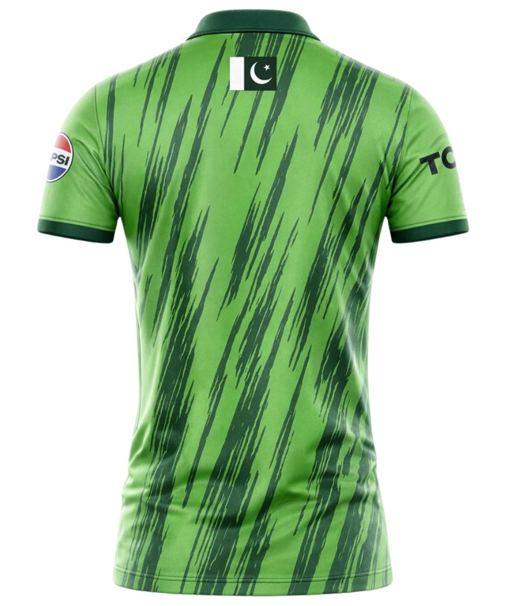 Pakistan T20 World Cup Shirt 2026 back - Official