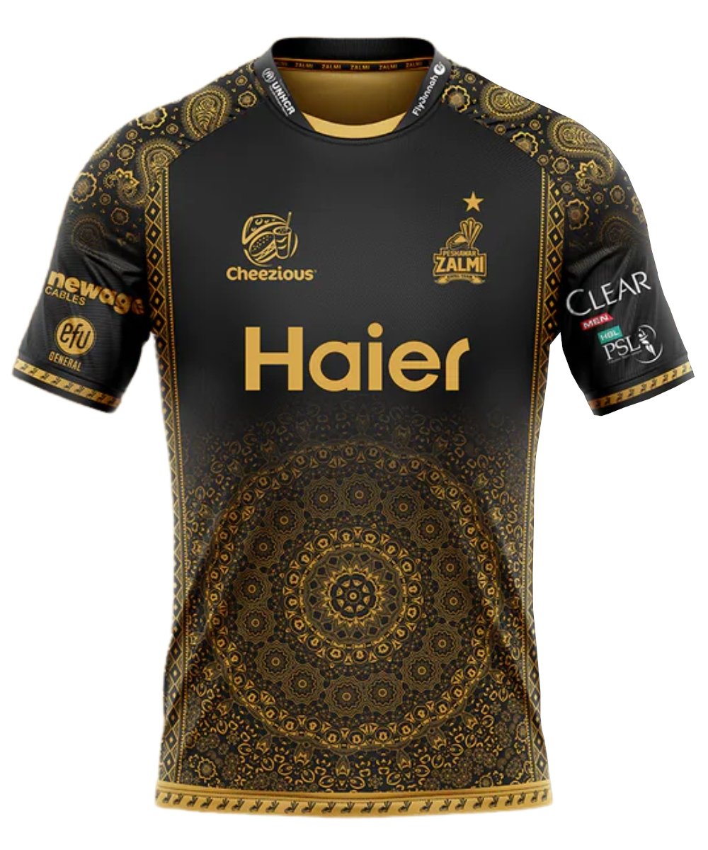 Peshawar Zalmi Away Jersey 2025 - PSL 10