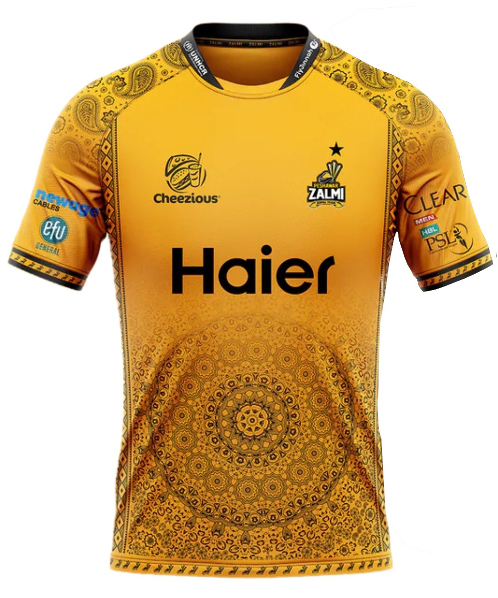 Peshawar Zalmi Home Jersey 2025 - PSL 10