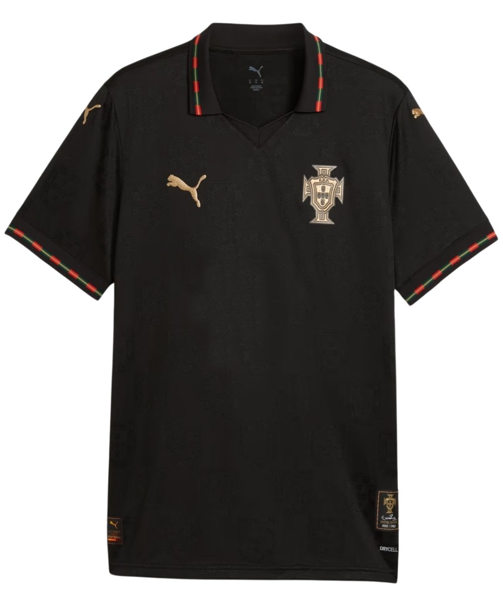 Portugal Black Jersey 2025 - Special Edition
