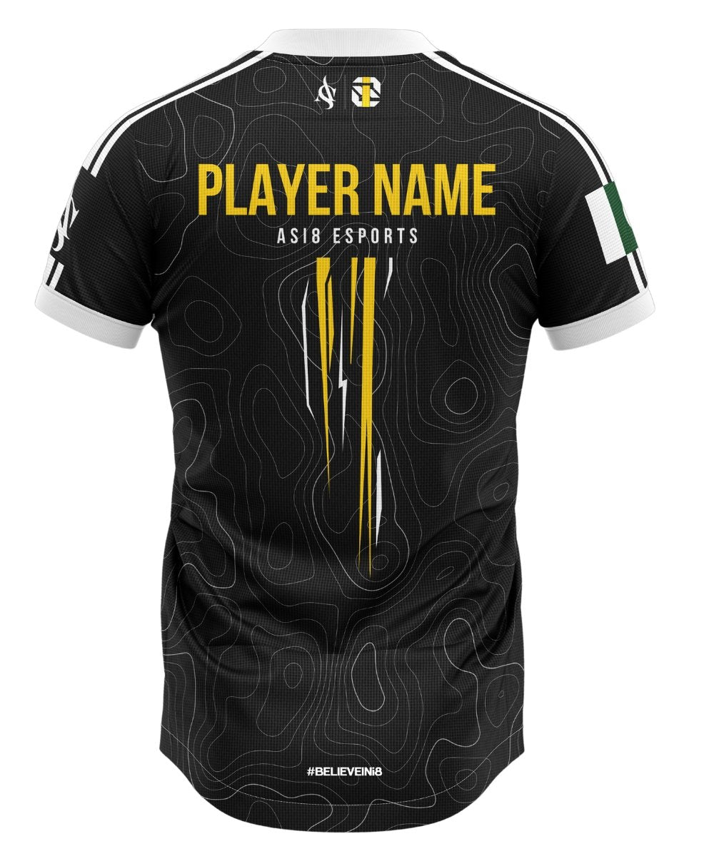 i8 Esports PUBG PMSL Jersey 2025 back